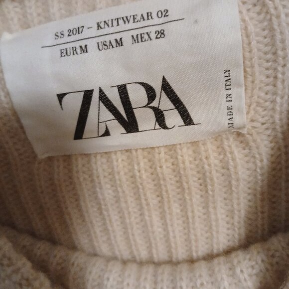 *Rare* Zara 100% Cashmere Sweater Made in Italy - Picture 4 of 9